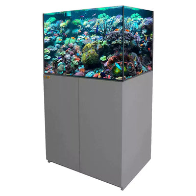 115 Gallon Coral Reef Aquarium Ultra Clear Glass Tank & Built in Sump