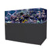 250 Gallon Coral Reef Aquarium Ultra Clear Glass Tank & Built in Sump All Black