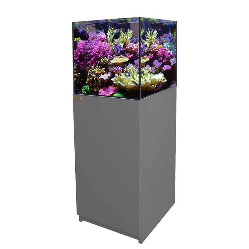 Aqua Dream 50 Gallon Coral Reef Aquarium Ultra Clear Glass Tank & Built in Sump