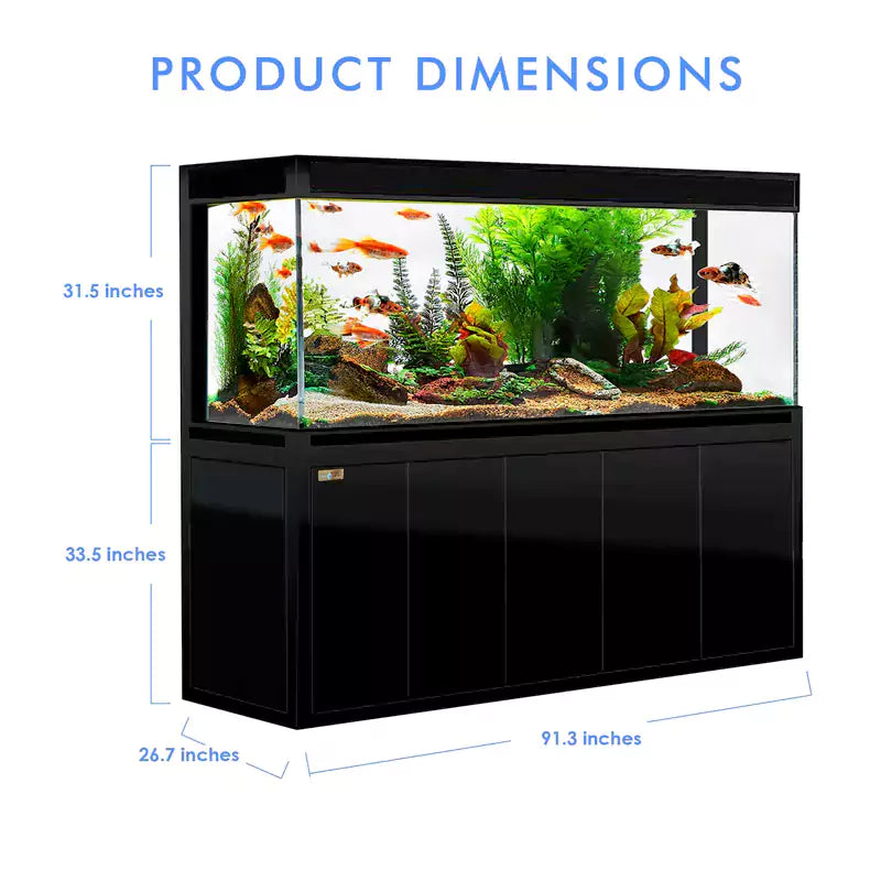 Aqua Dream 400 Gallon Tempered Glass Aquarium