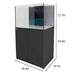 115 Gallon Coral Reef Aquarium Ultra Clear Glass Tank & Built in Sump