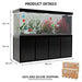 Aqua Dream 230 Gallon Tempered Glass Aquarium