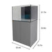 Aqua Dream 100 Gallon Coral Reef Aquarium Ultra Clear Glass Tank & Built in Sump