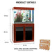 Aqua Dream 50 Gallon Tempered Glass Aquarium
