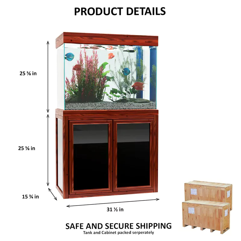 Aqua Dream 50 Gallon Tempered Glass Aquarium