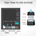Aqua Dream 235 Gallon Tempered Glass Aquarium Premium Silver