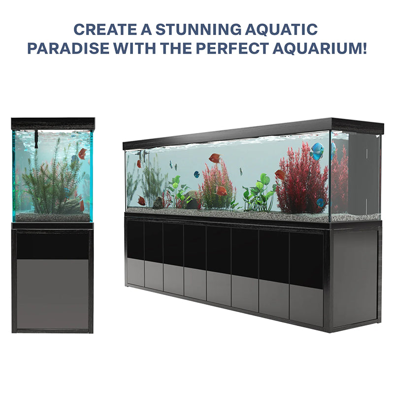 Aqua Dream 600 Gallon Tempered Glass Aquarium Black