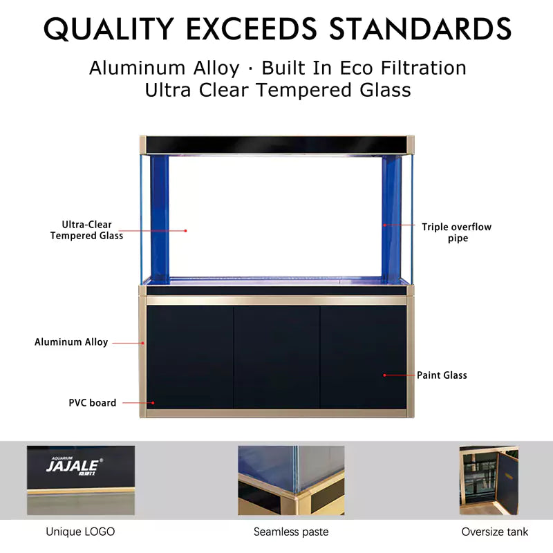 Aqua Dream 220 Gallon Tempered Glass Aquarium