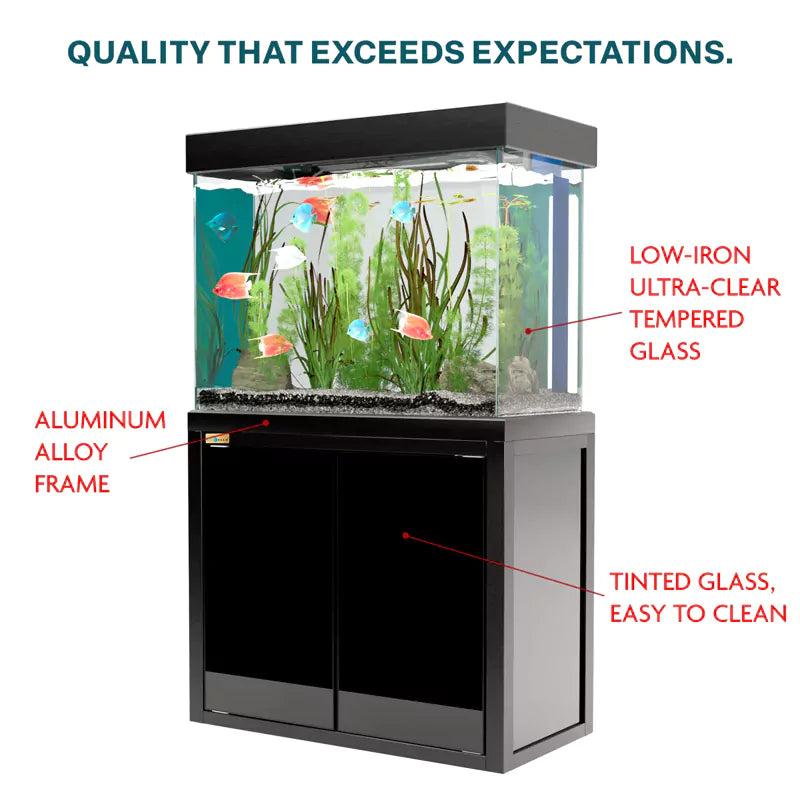 Aqua Dream 100 Gallon Tempered Glass Aquarium