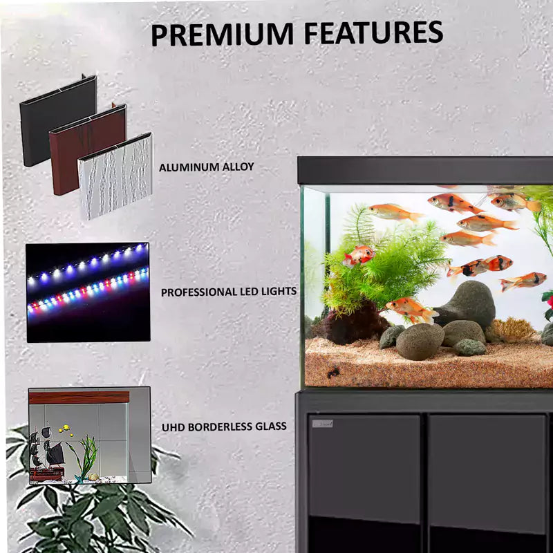 Aqua Dream 135 Gallon Tempered Glass Aquarium