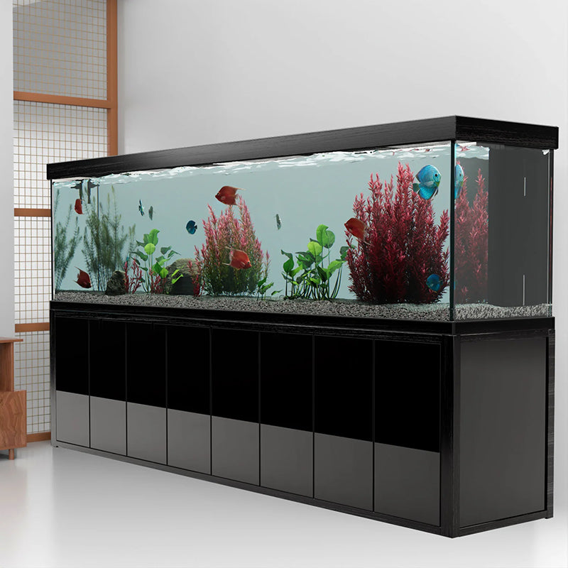 Aqua Dream 600 Gallon Tempered Glass Aquarium Black