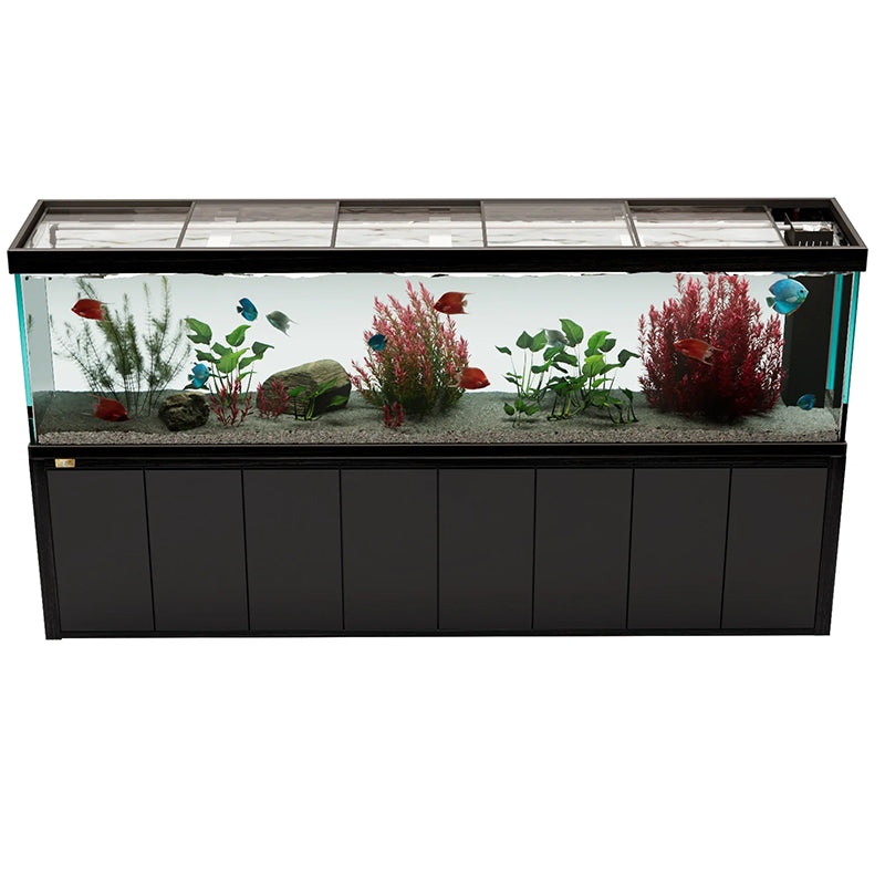 Aqua Dream 600 Gallon Tempered Glass Aquarium Black