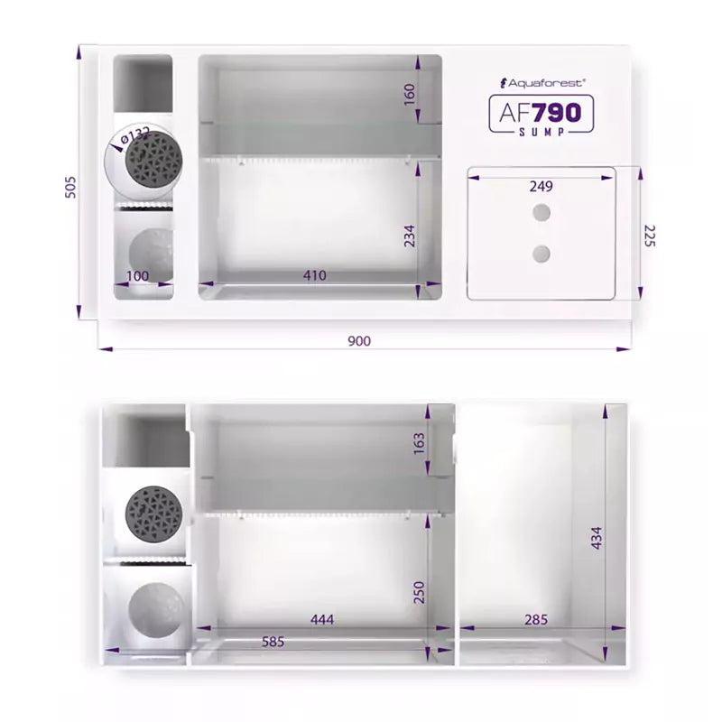 Aquaforest OceanGuard 790 Aquarium (155 Gallon)