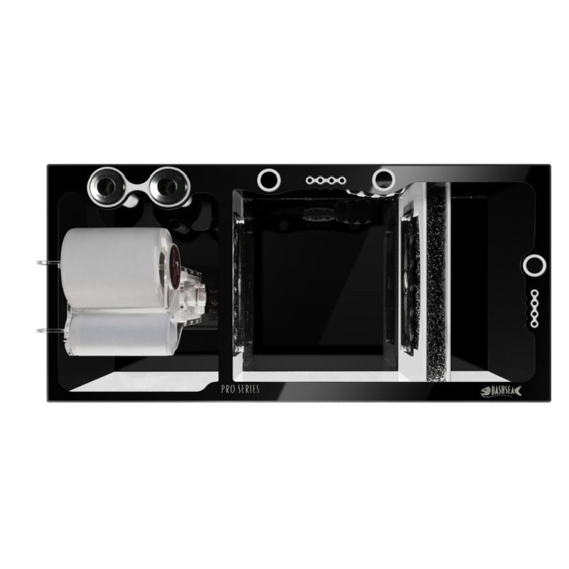 BASHSEA PRO SERIES SUMP PRO-36 WHITE TOP VIEW