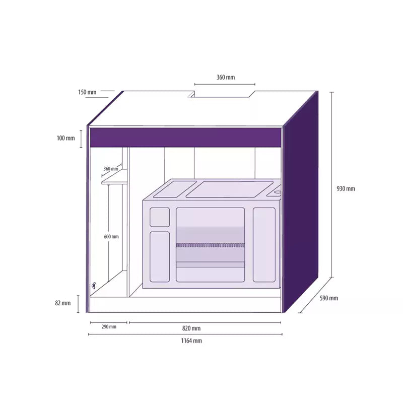Aquaforest OceanGuard 605 Aquarium (114 Gallon)
