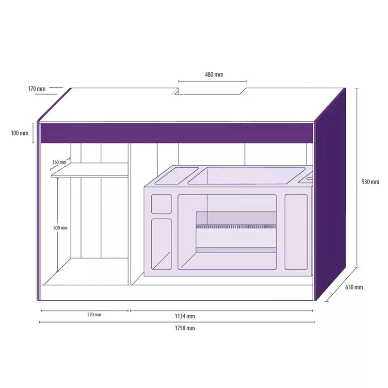 Aquaforest OceanGuard 980 Aquarium (193 Gallon)